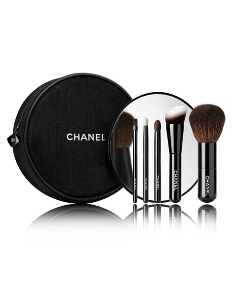 chanel mini makeup brush set